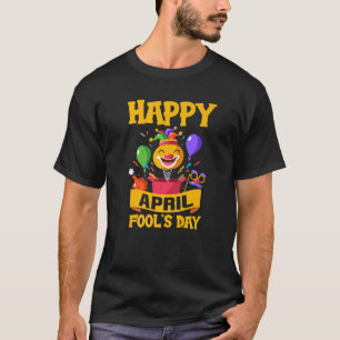 Camiseta Feliz 1Rua de abril tolos Piadas do dia