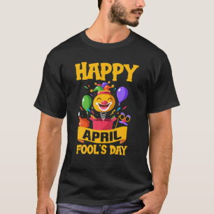 Camiseta Feliz 1Rua de abril tolos Piadas do dia