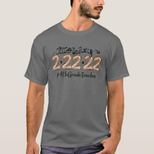 Camiseta Feliz 2/22/22 Terça-Feira-Feira-Quarta-Feira-4º 