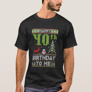 Camiseta Feliz 35º aniversário para mim, Cristo Feio de 40