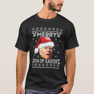 Camiseta Feliz 4º Da Páscoa Joe Biden Meme Gift Engraçad