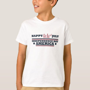Camiseta Feliz 4 de julho