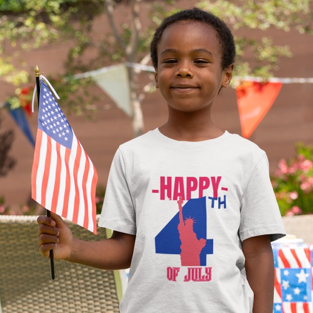 CAMISETA FELIZ 4 DE JULHO (Criador carregado)