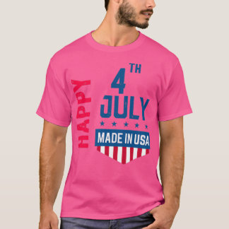 Camiseta Feliz 4 de julho de 2020