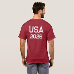 Camiseta Feliz 4 de Julho Dia da Independência 1776-2026