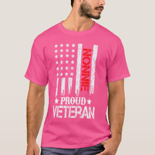 Camiseta Feliz 4 de julho Orgulhosa Bandeira Americana Nonn