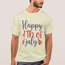 Feliz 4 de Julho Tipografia Patriótica