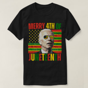 Camiseta Feliz 4 de Juntede Confuso Biden