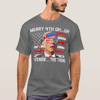 Camiseta Feliz 4 De Vocês Conhecem A Coisa Engraçada 4 De J