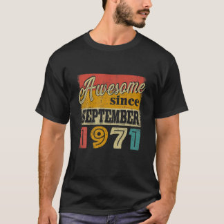 Camiseta Feliz 50º Aniversário, 50 Anos De Idade Incrível D