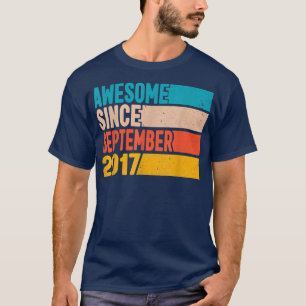 Camiseta Feliz 5 Aniversário De 5 Anos De Idade Incrível De