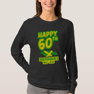 Camiseta Feliz 60º Independência 1962 1922 Jamaica Independ