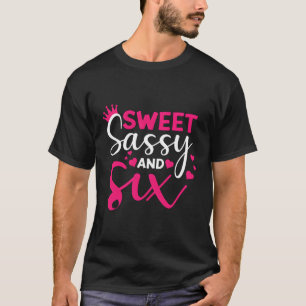 Camiseta Feliz 6 Doce Sassy E Seis 6