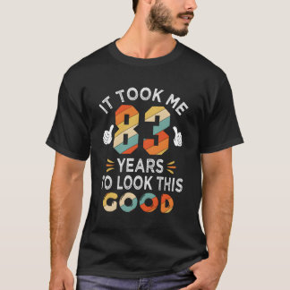 Camiseta Feliz 83º Ano Me Levou 83 Anos 83