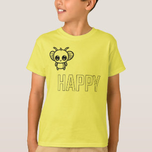 Camiseta Feliz Abelha :)