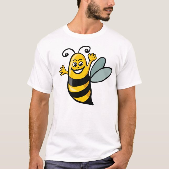 Camiseta Feliz Abelha (Frente)