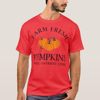Camiseta Feliz Abóbora de outono Feliz Abóbora-de-outono Fe