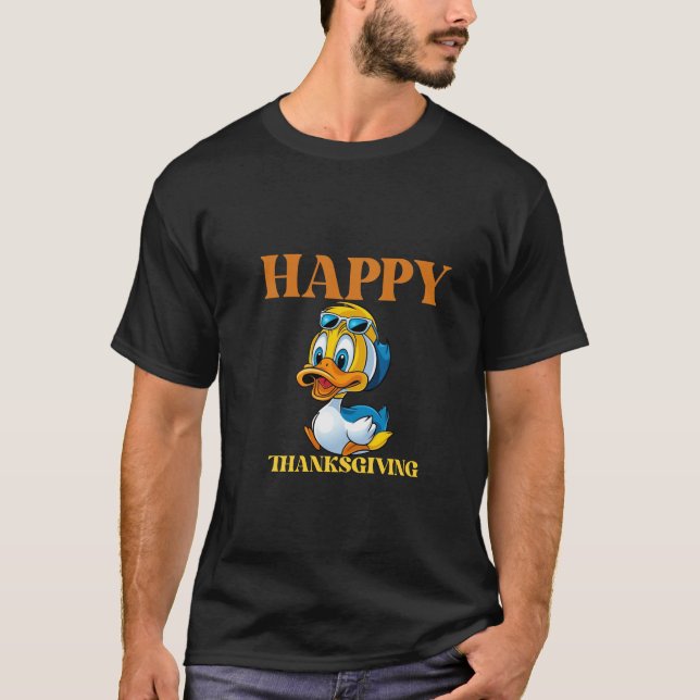 Camiseta Feliz Ação de Graças (Frente)