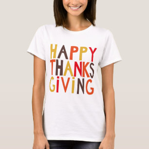 Camiseta Feliz Ação de Graças!