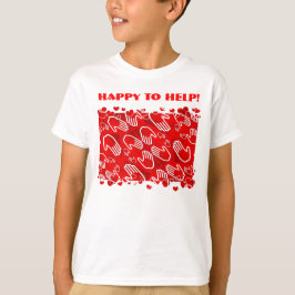 Camiseta FELIZ AJUDAR!   T-shirt