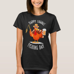 Camiseta Feliz Amizade, Amigos Turcos Dando Pesca