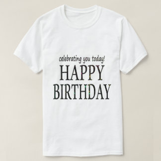 CAMISETA FELIZ ANIVERSÁRIO