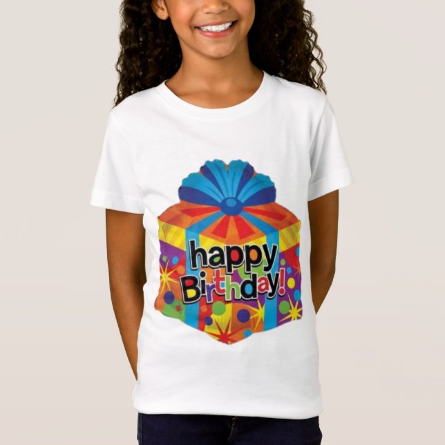 Camiseta Feliz aniversário (Frente)