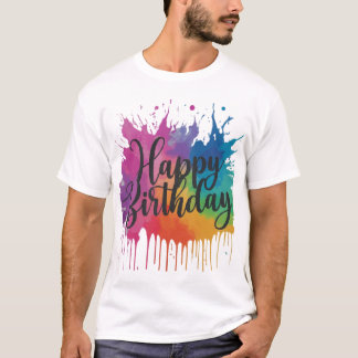 Camiseta Feliz aniversário