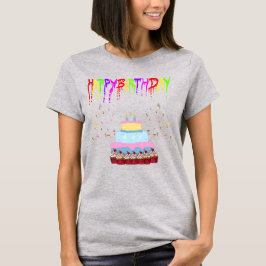 Camiseta Feliz aniversário