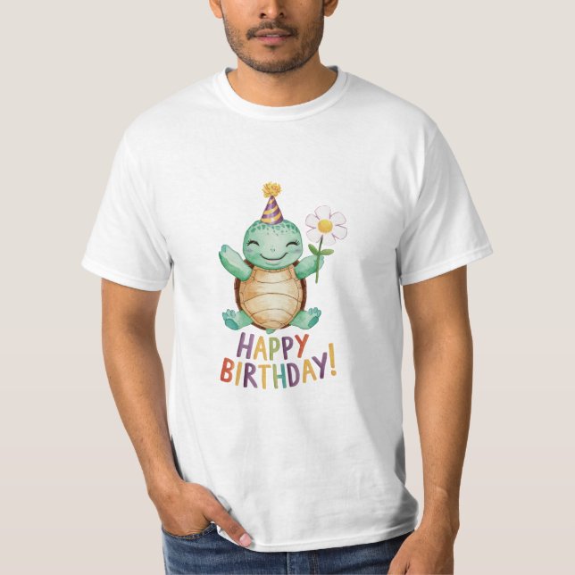 Camiseta Feliz aniversário (Frente)