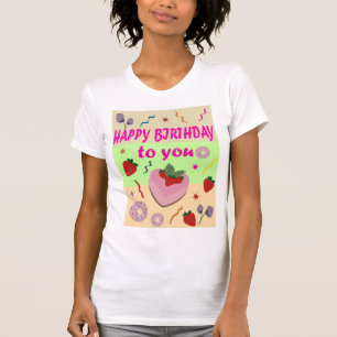 Camiseta Feliz aniversário