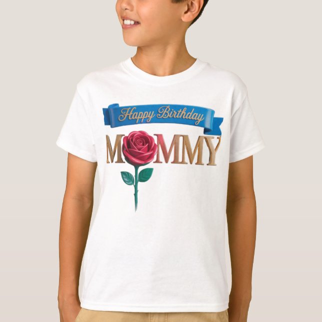Camiseta Feliz aniversário (Frente)