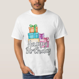 Camiseta Feliz aniversário