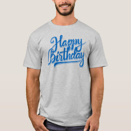 Camiseta Feliz aniversário
