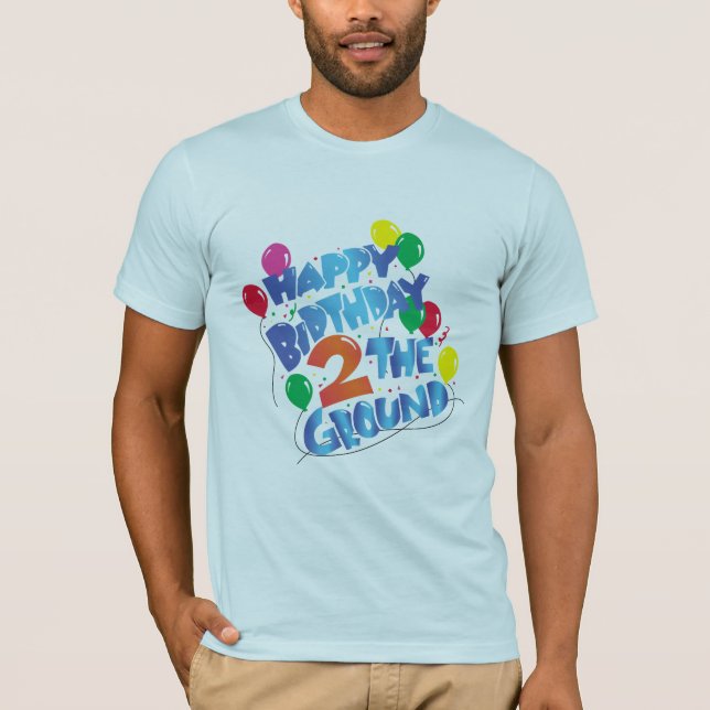 Camiseta Feliz aniversario (Frente)