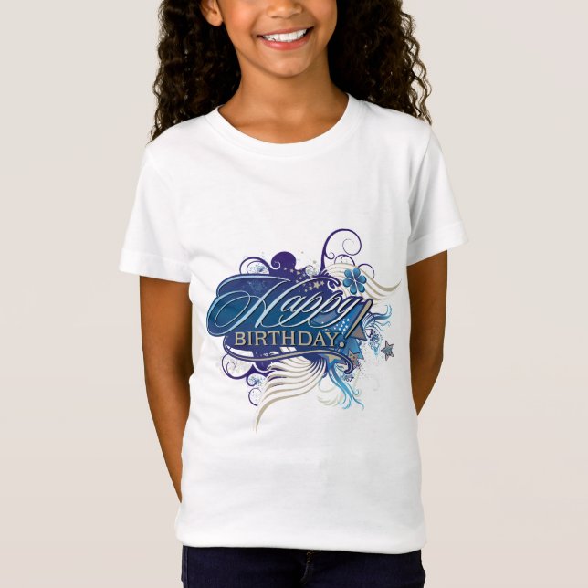 Camiseta Feliz aniversário (Frente)