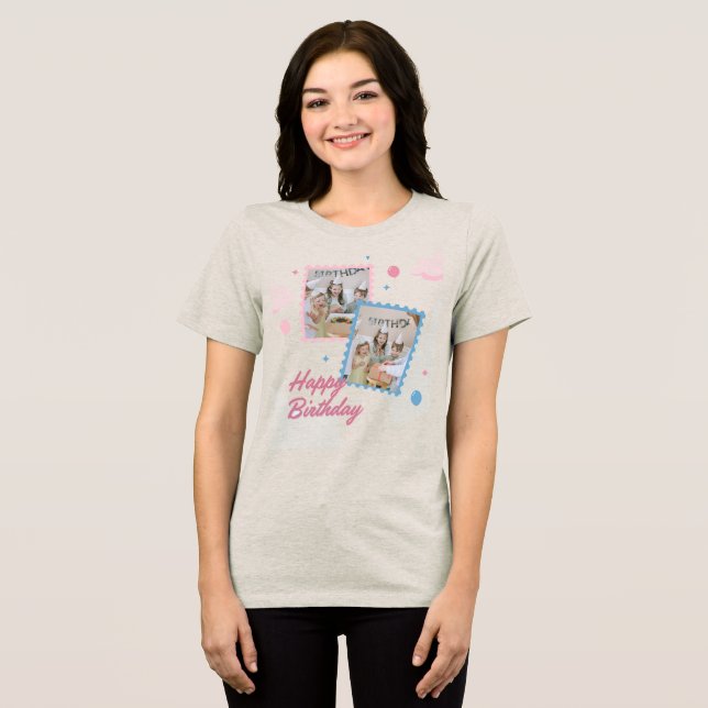 Camiseta Feliz Aniversário (Frente Completa)