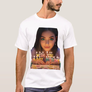 Camiseta Feliz aniversário