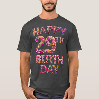 Camiseta Feliz Aniversário 29º