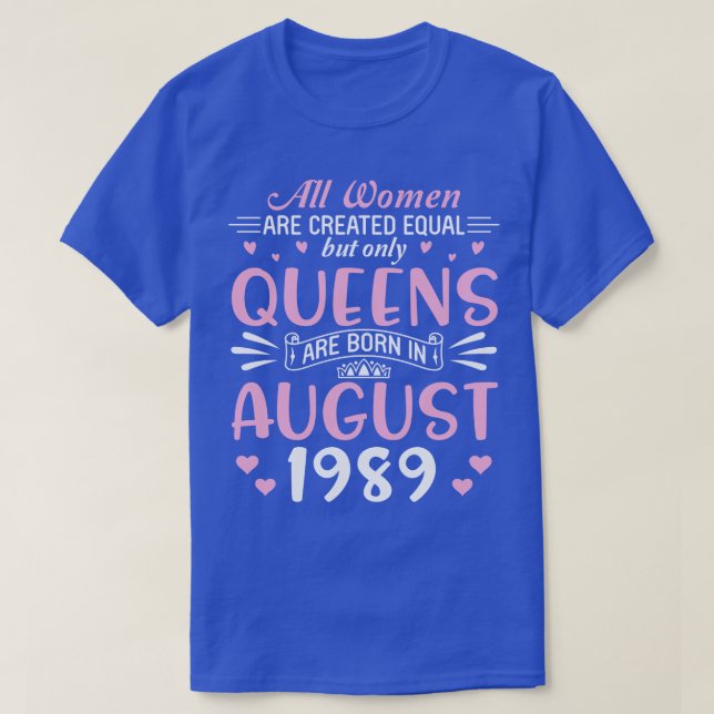 Camiseta Feliz Aniversário 31 Anos Eu Todas As Mulheres São (Frente do Design)
