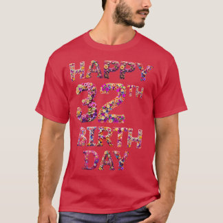 Camiseta Feliz aniversário 32