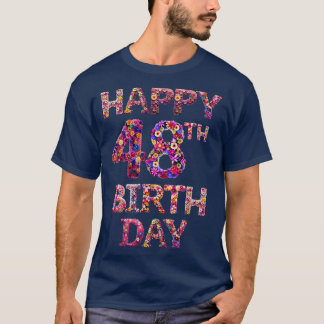 Camiseta Feliz aniversário 48