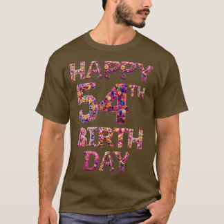 Camiseta Feliz aniversário 54