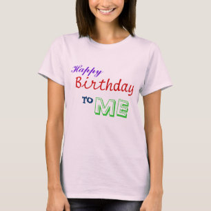 Camiseta Feliz aniversario a MIM!
