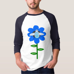Camiseta Feliz Aniversário Azul Bumblebee