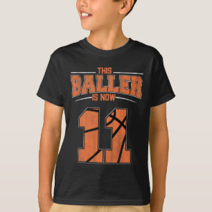 Camiseta Feliz aniversário Bysketbyll Boys Onze 2010