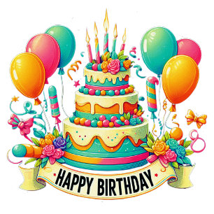 Camiseta Feliz aniversário comemora estilo  T-shirt