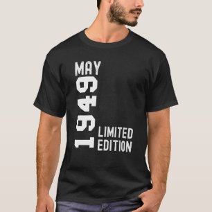 Camiseta Feliz aniversário de 1949