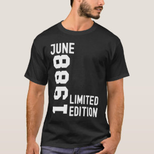Camiseta Feliz aniversário de 1988