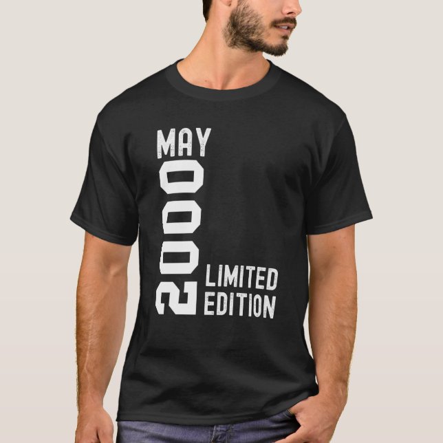 Camiseta Feliz aniversário de 2000 (Frente)